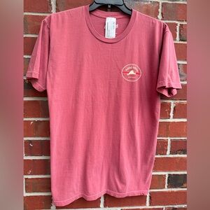 NWT Sturdy Built Martha’s Vineyard M Short Sleeve Crewneck Rose Pink T-Shirt F1